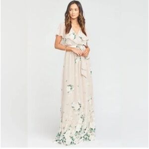 Show Me Your MuMu Audrey Maxi Dress Size XS